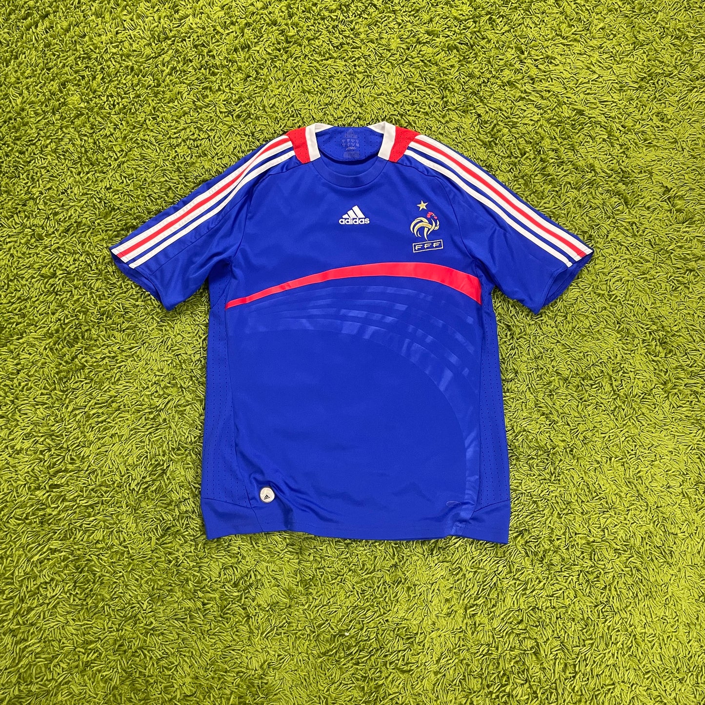 Adidas Frankreich Trikot blau Größe M 2008