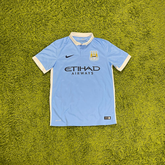 Nike Manchester City Trikot blau Größe M 2015 2016