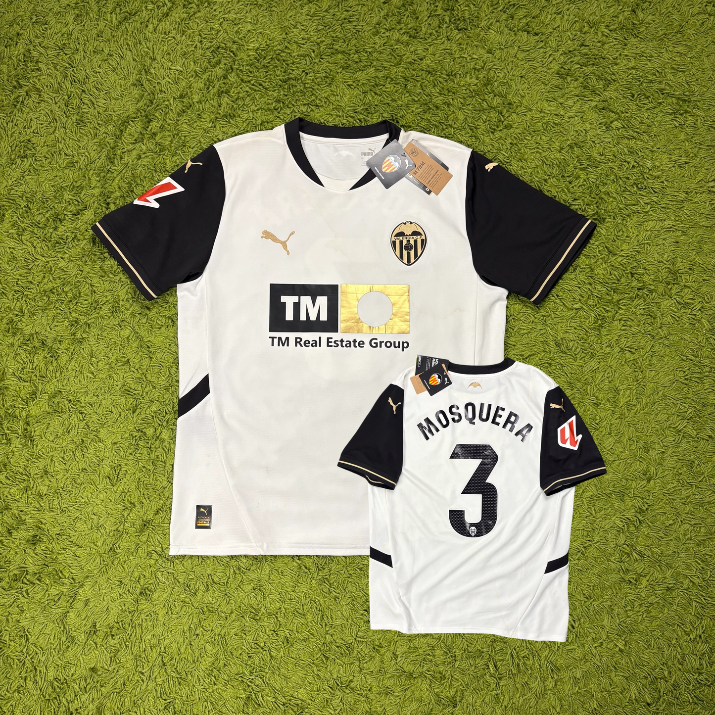 Puma Valencia CF Mosquera Trikot Weiß Größe L 2024 2025
