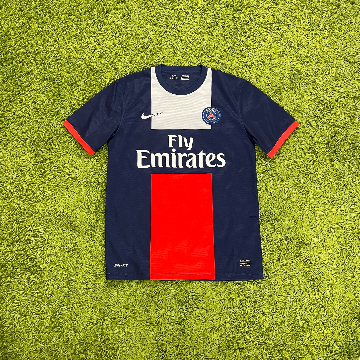 Nike Paris Saint Germain PSG Trikot blau Größe M 2013 2014