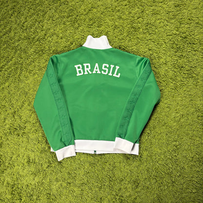 Nike Brasilien Trainingsjacke Jacke Grün Größe L