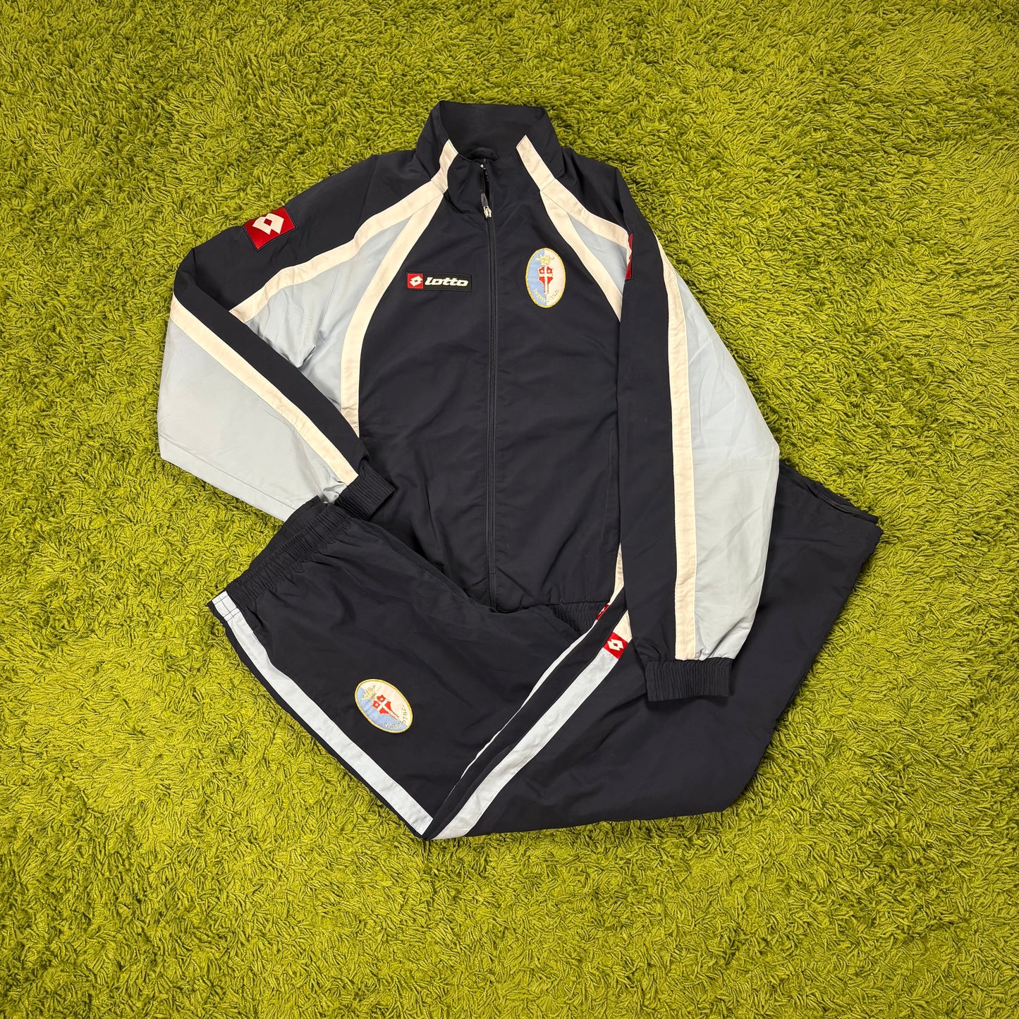 Lotto Treviso Trainingsanzug Tracksuit blau Größe L