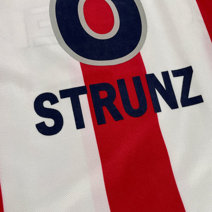 Adidas FC Bayern München Trikot weiß Strunz Größe L 2000 2002