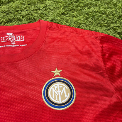 Nike Inter Mailand Milan Trikot Zanetti rot Größe L 2012 2013