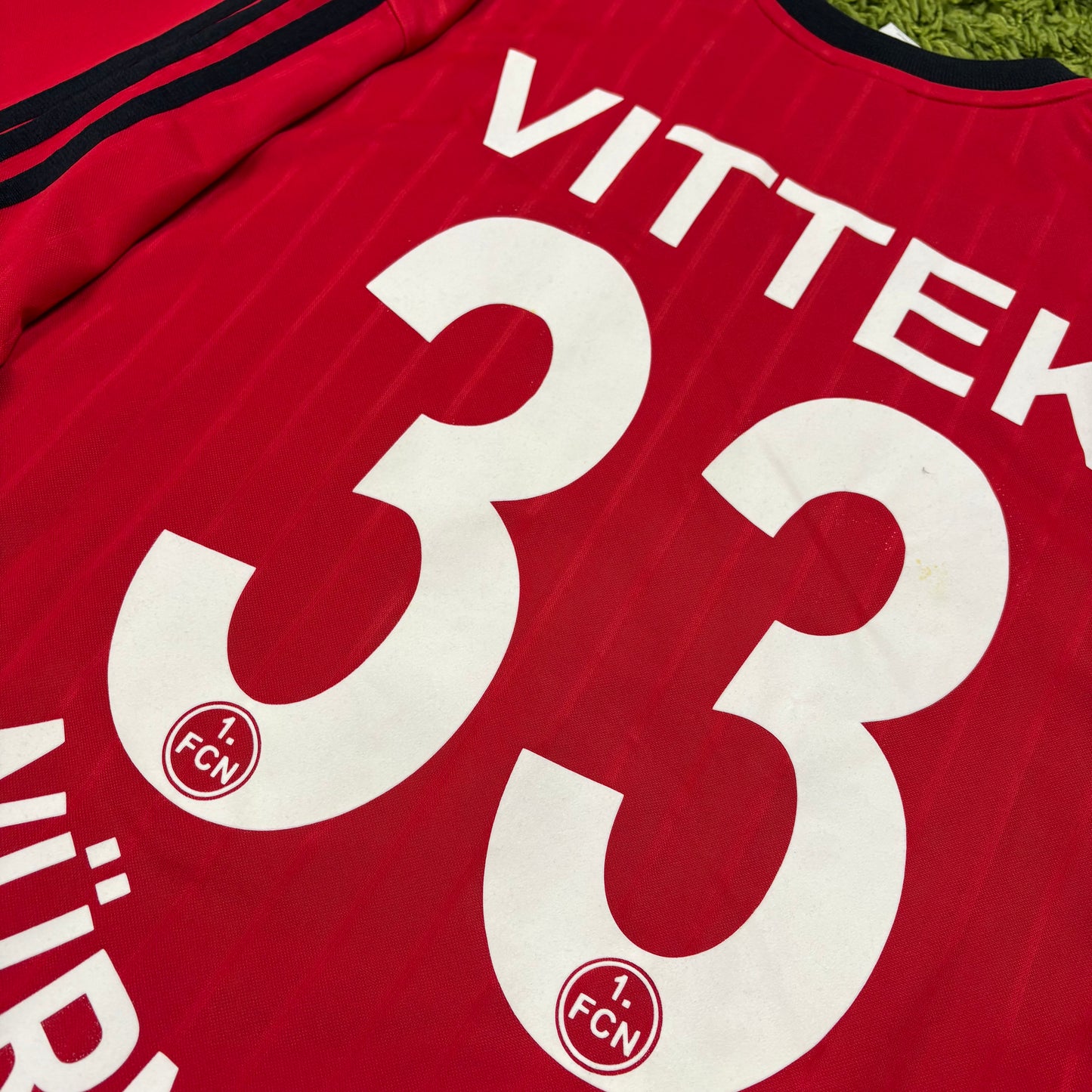 Adidas 1. FC Nürnberg Vittek Trikot rot Größe XL 2004 2005 matchworn
