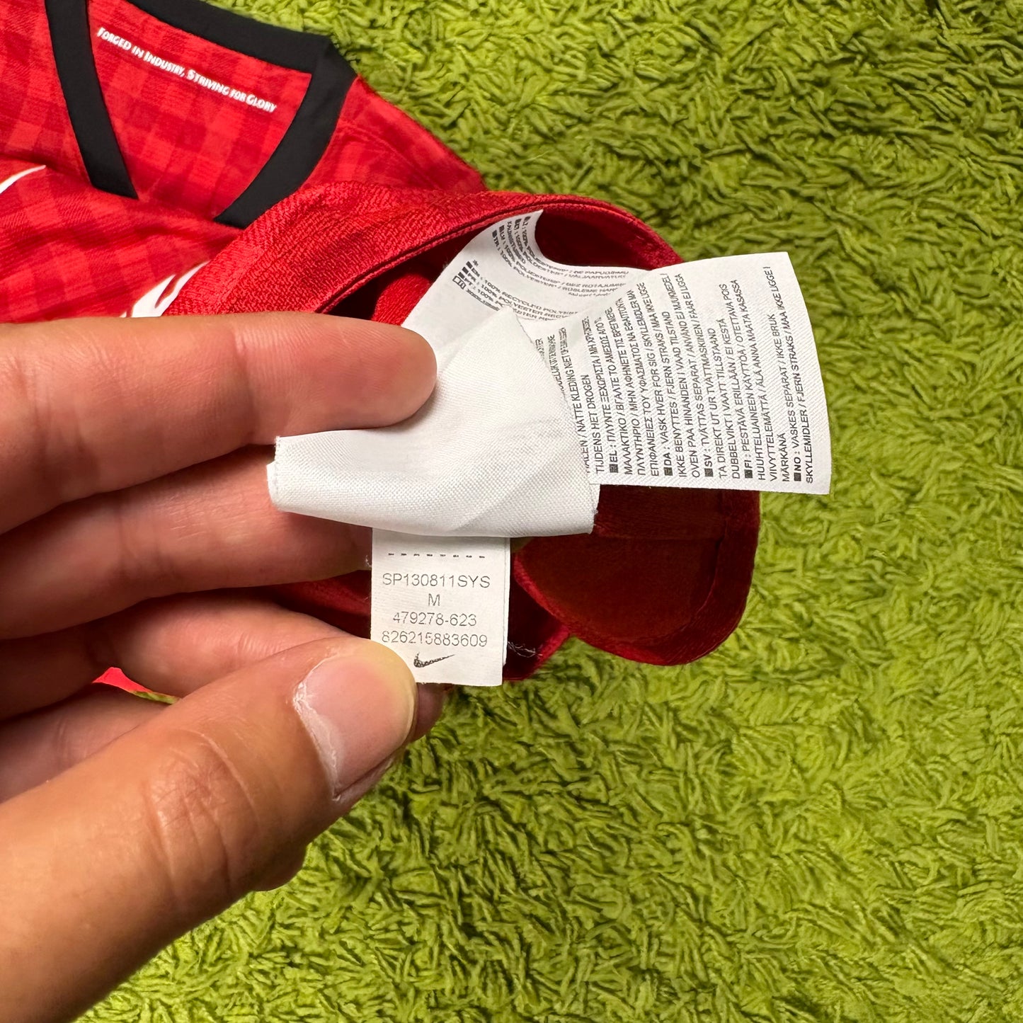 Nike Manchester United Van Persie Trikot rot Größe M 2012 2013