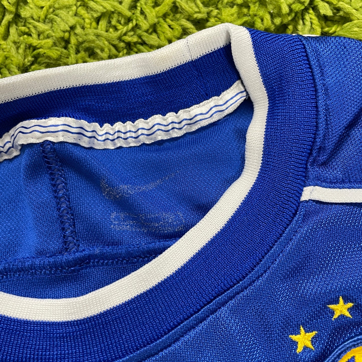 Nike Brasilien Trikot blau Größe S 1998