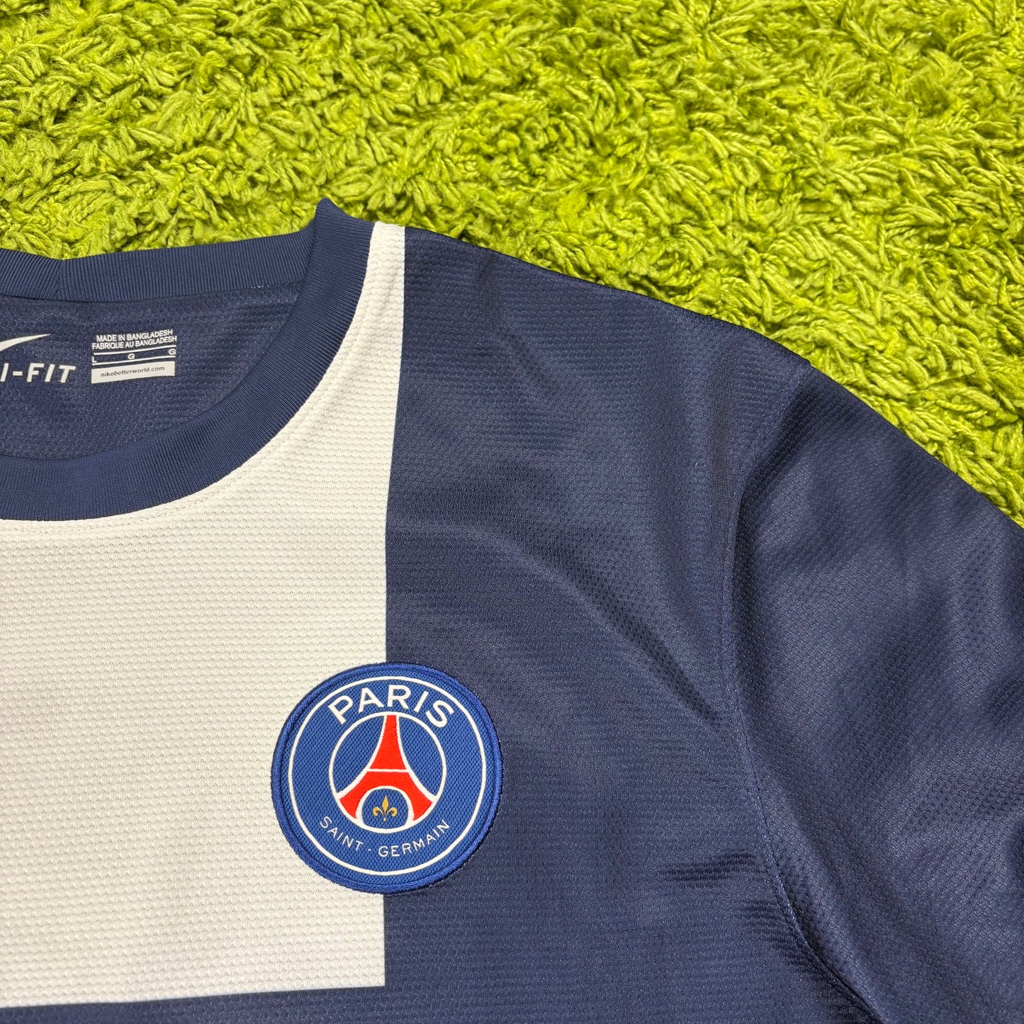 Nike Paris Saint Germain PSG Verratti Trikot blau Größe L 2013 2014