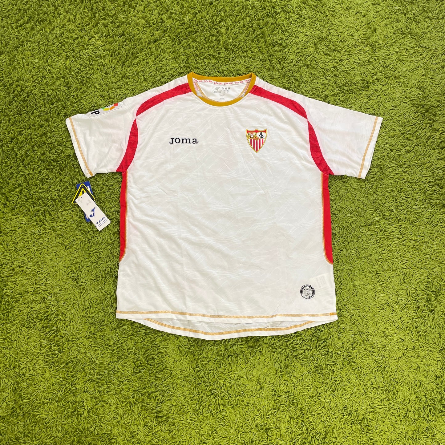 Joma Sevilla FC Trikot weiß 2008 2009 Größe XL