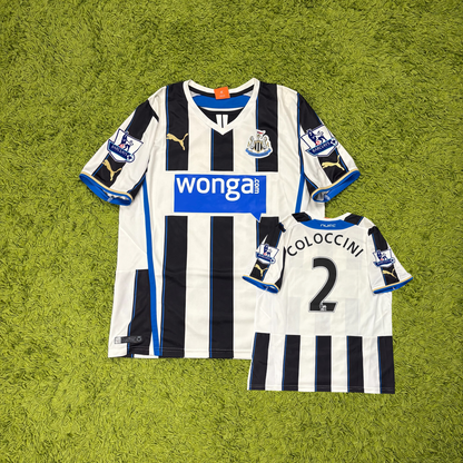 Puma Newcastle United Coloccini Trikot Weiß Größe M 2013 2014