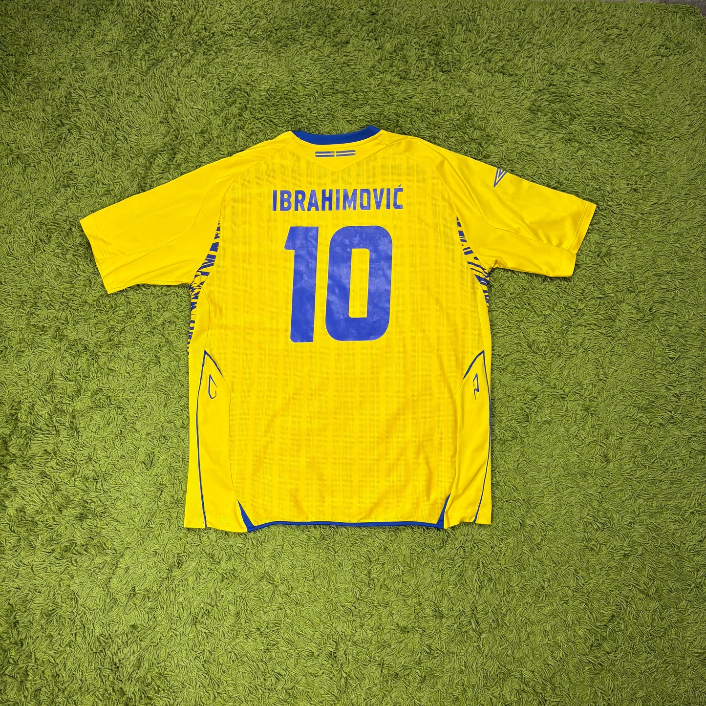 Umbro Schweden Ibrahimovic Trikot Gelb Größe XL 2008