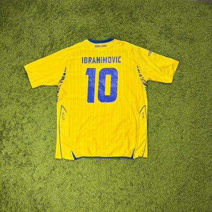 Umbro Schweden Ibrahimovic Trikot Gelb Größe XL 2008
