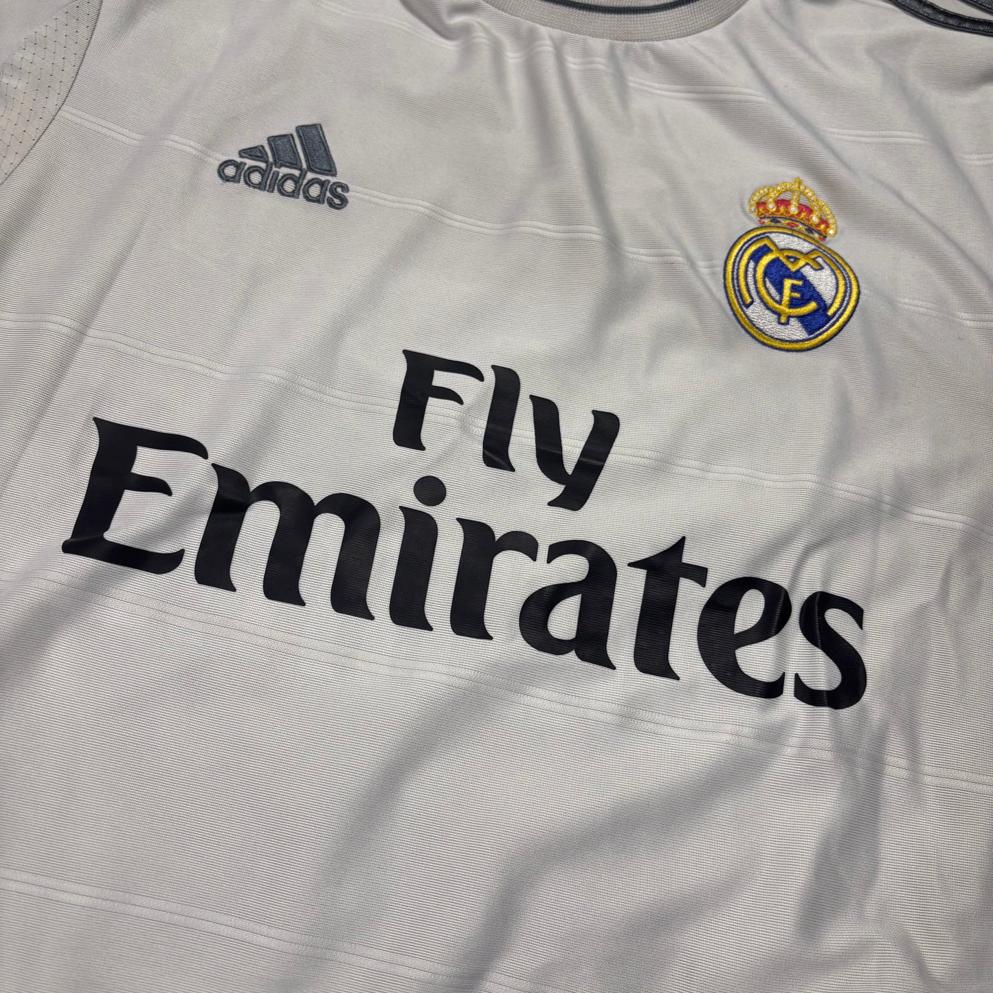 Adidas Real Madrid Ronaldo Trikot Weiß Größe L 2013 2014