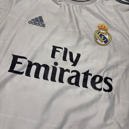 Adidas Real Madrid Ronaldo Trikot Weiß Größe L 2013 2014