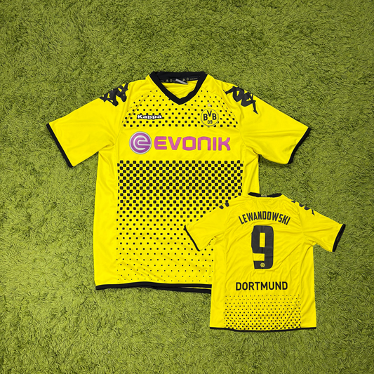 Kappa Borussia Dortmund Lewandowski Trikot Gelb Größe XL 2011 2012