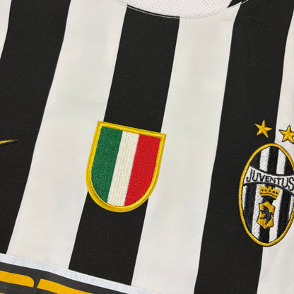 Nike Juventus Turin Nedved Trikot Weiß schwarz Größe XL 2003 2004