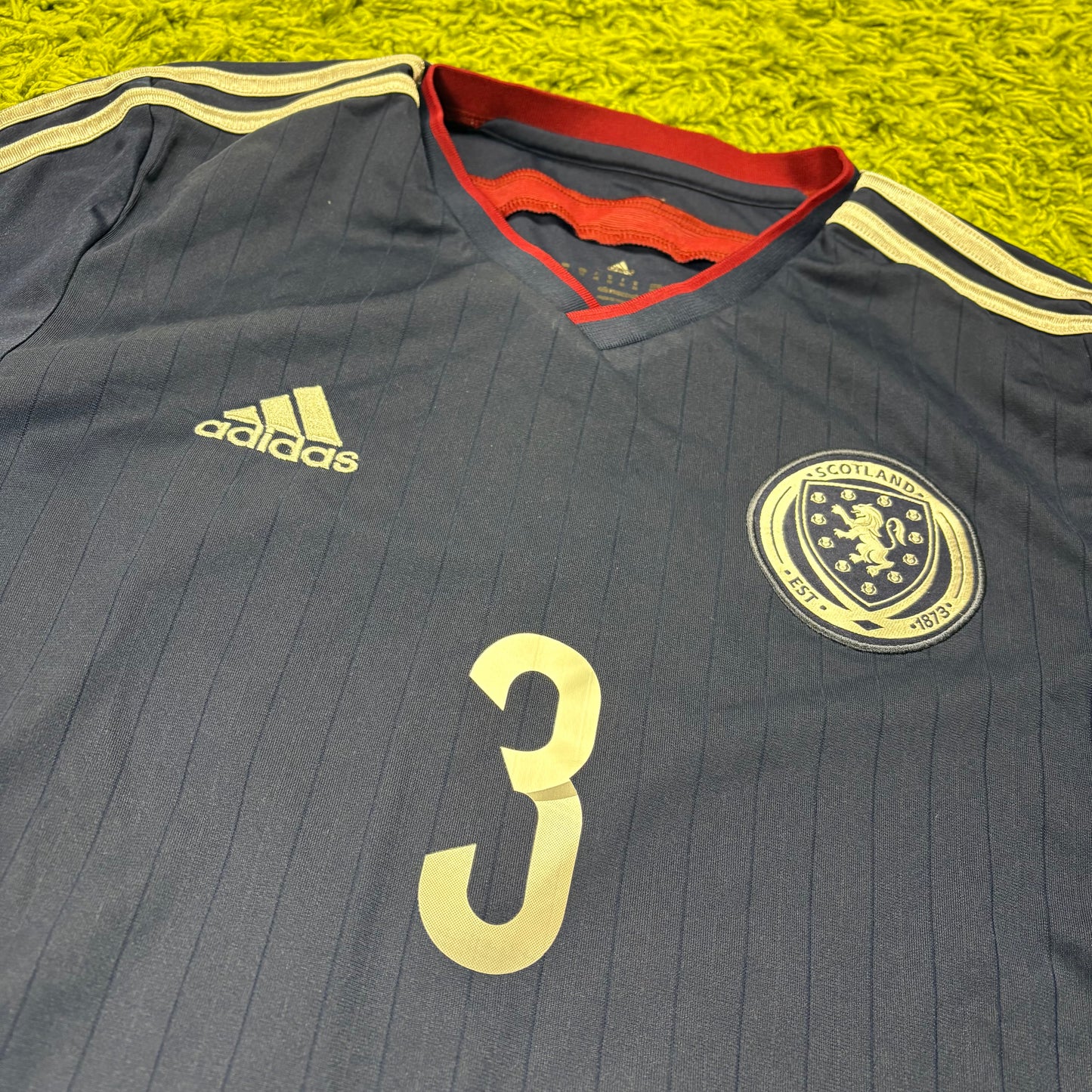 Adidas Schottland Robertson Trikot blau Größe M 2014