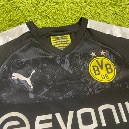 Puma Borussia Dortmund BVB Haaland Trikot grau Größe S 2019 2020