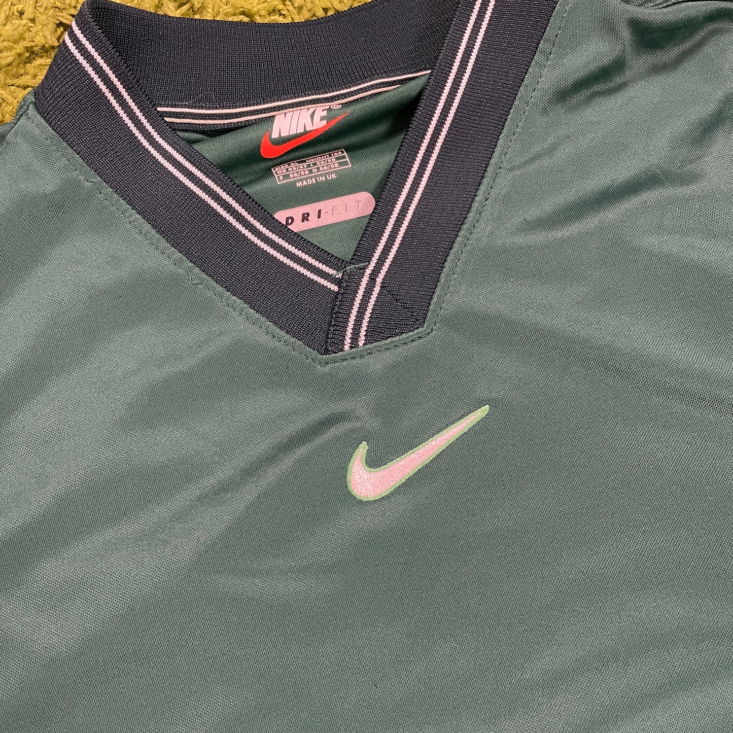 Nike Nigeria Trikot grün Größe XL Langarm 1996 1998