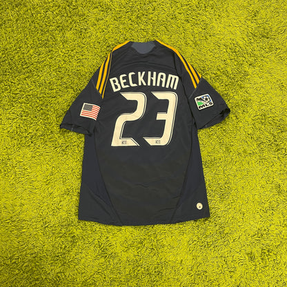 Adidas LA Galaxy Beckham Trikot blau Größe M 2008 2009