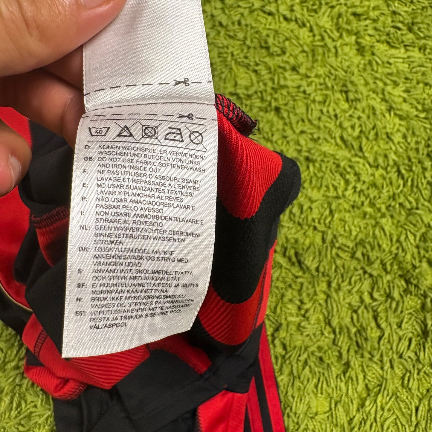 Adidas AC Mailand Ibrahimovic Milan Trikot rot schwarz Größe XL 2010 2011 Neu mit Etikett