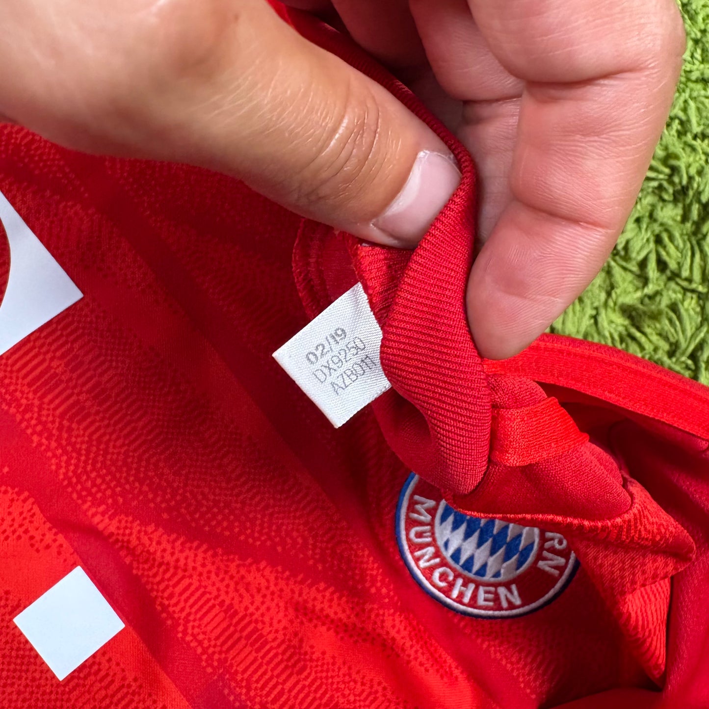 Adidas FC Bayern München Lewandowski Trikot rot Größe L 2018 2019