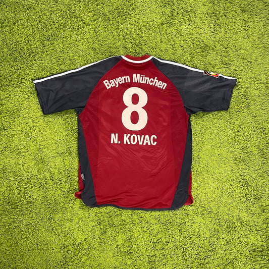Adidas FC Bayern München Kovac Trikot 2001 2002 Größe L
