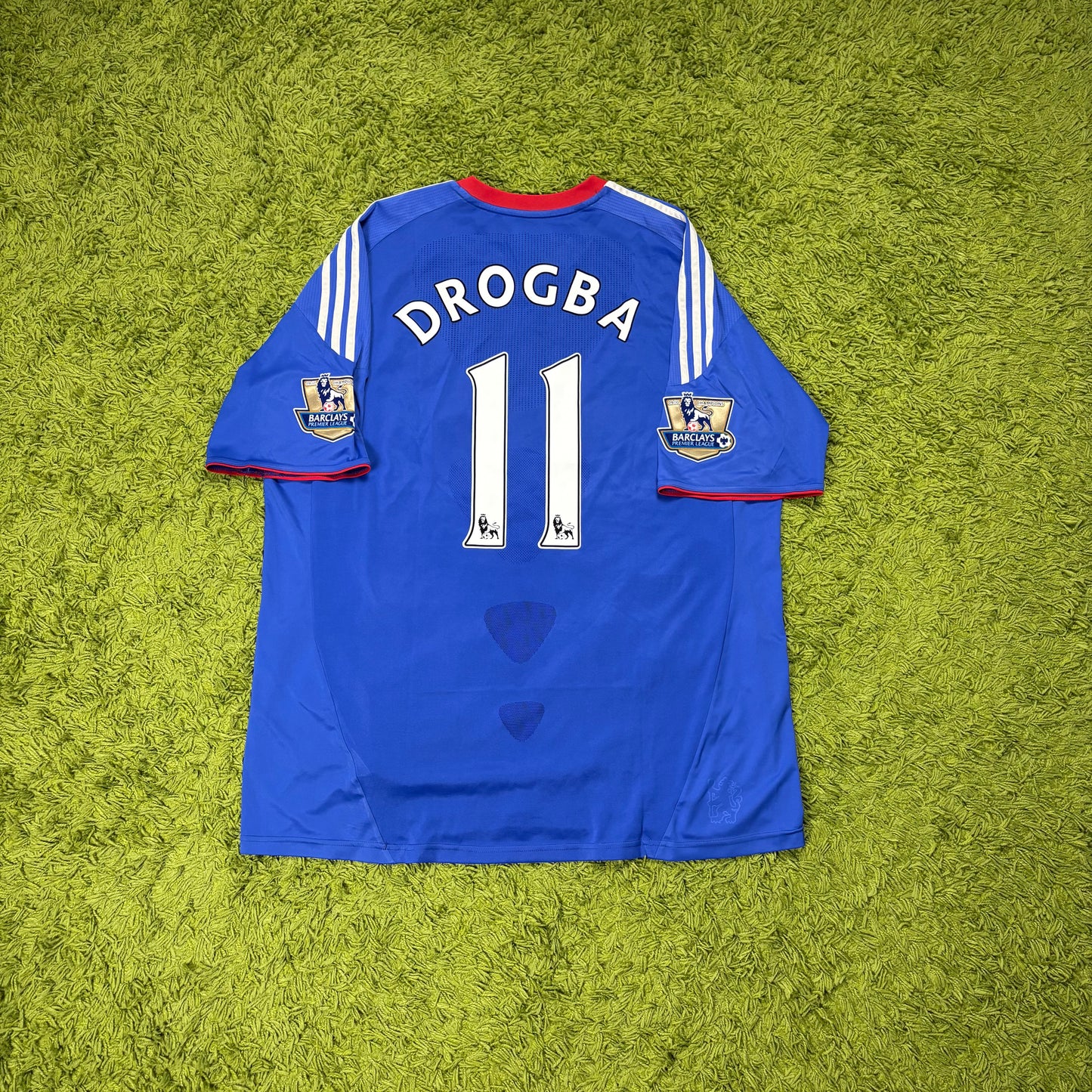 Adidas FC Chelsea Drogba Trikot blau Größe XXL 2010 2011