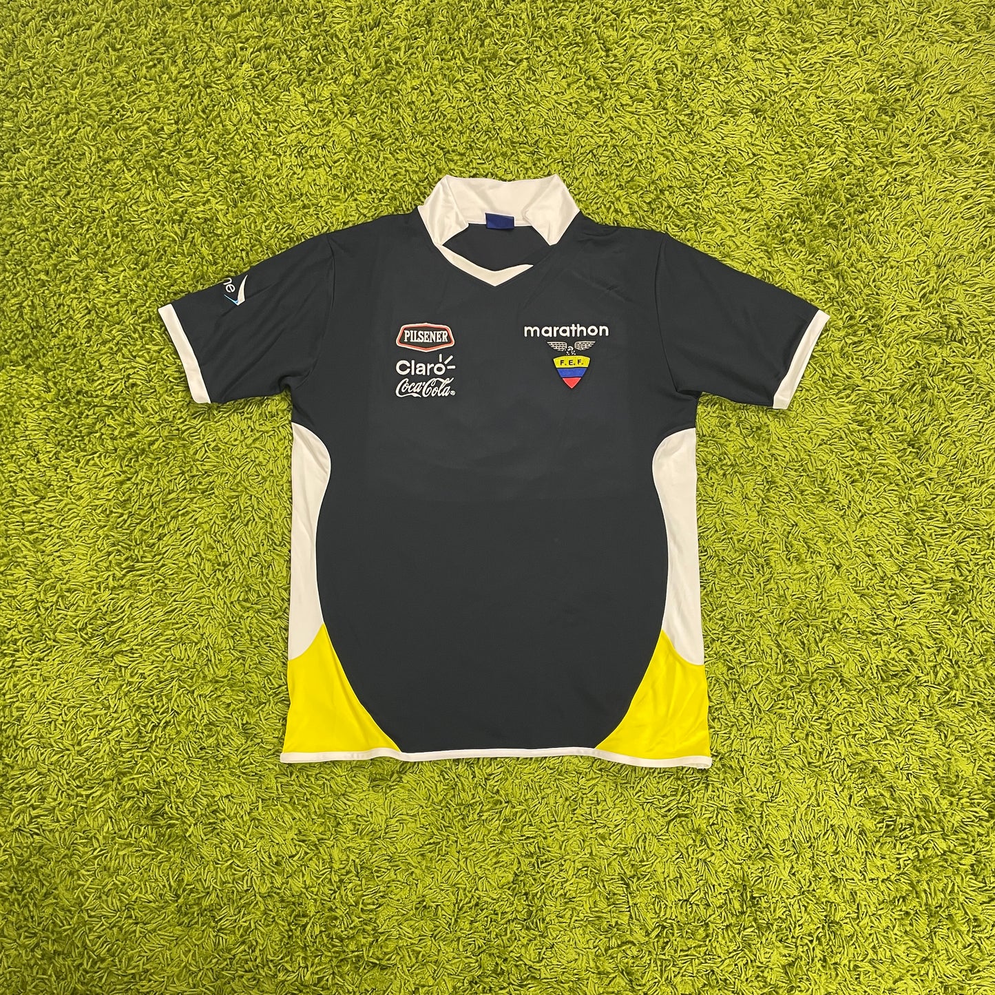 Marathon Ecuador Trikot schwarz Größe XL