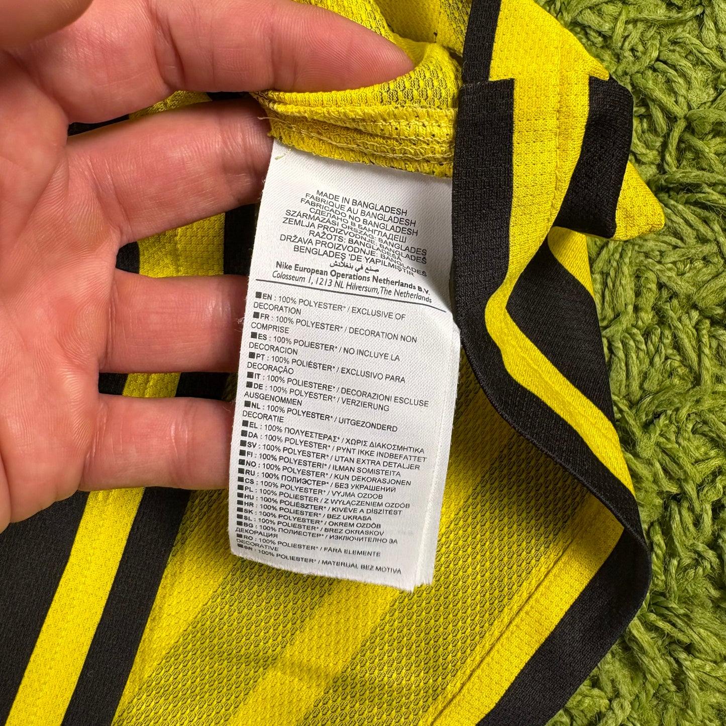 Nike Celtic Glasgow Hooper Trikot gelb Größe L 2011 2012