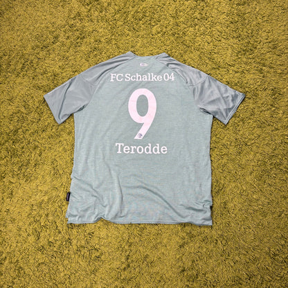 Umbro Schalke 04 Terodde Trikot Grün Größe XXL 2020 2021