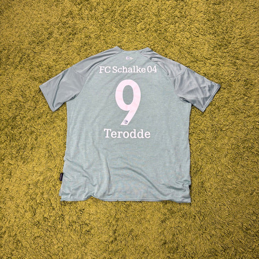 Umbro Schalke 04 Terodde Trikot Grün Größe XXL 2020 2021