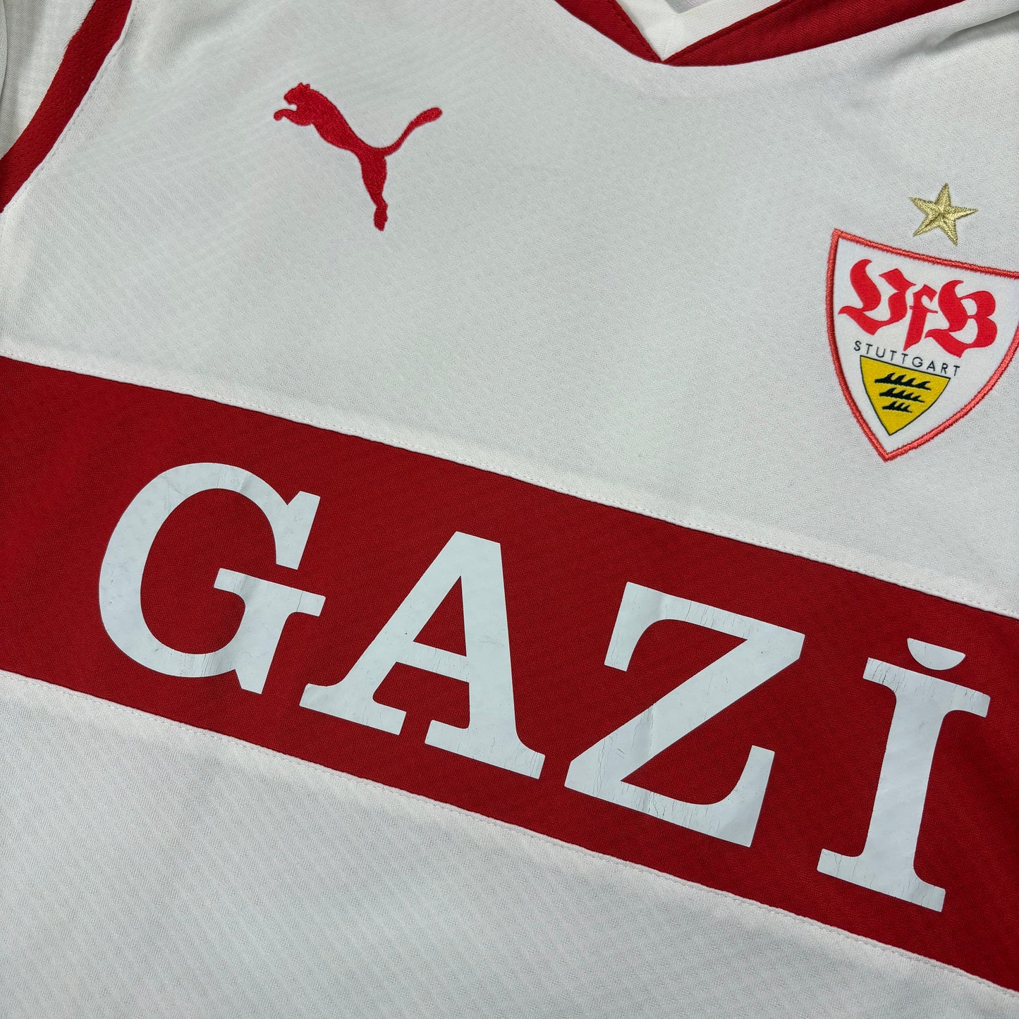 Puma VFB Stuttgart Camoranesi Trikot Weiß Größe M 2010 2011