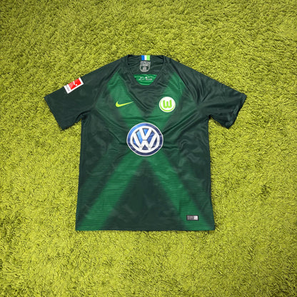 Nike VFL Wolfsburg Arnold Trikot Grün Größe L 2018 2019