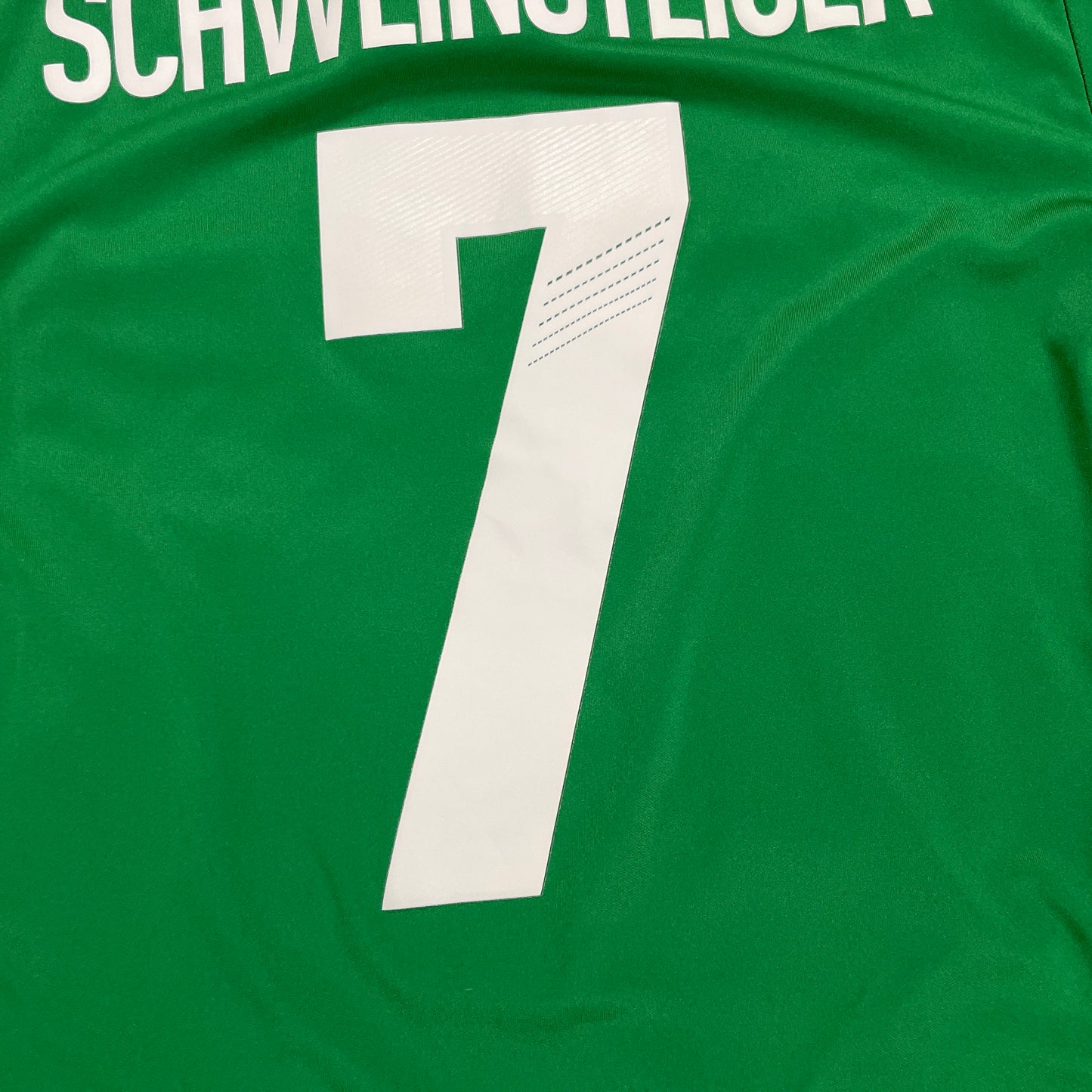 Adidas Deutschland Schweinsteiger Trikot grün Größe M 2012 DFB