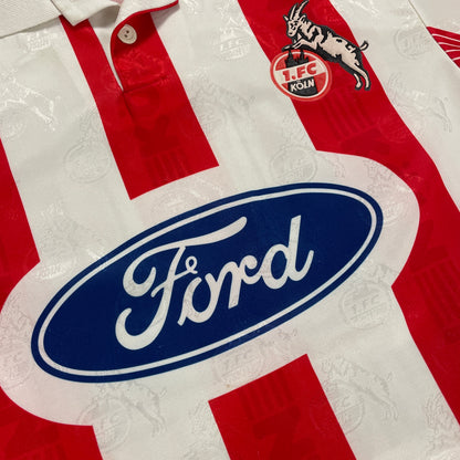 Puma 1. FC Köln Munteanu Trikot weiß Größe M 1995 1996