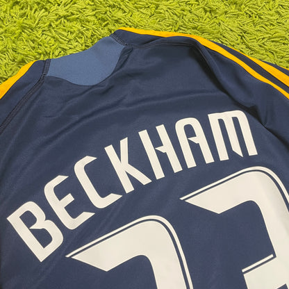 Adidas LA Galaxy Beckham Trikot blau Größe M 2008 2009