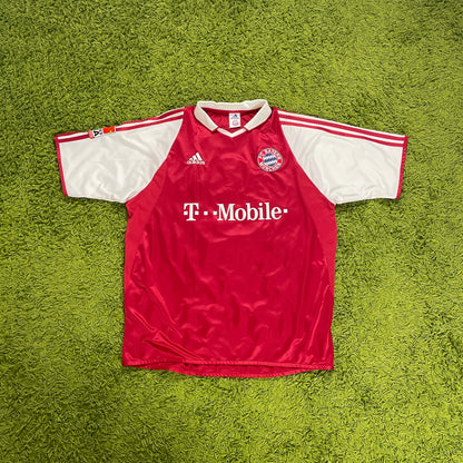 Adidas FC Bayern München Kovac Trikot rot Größe L 2003 2004