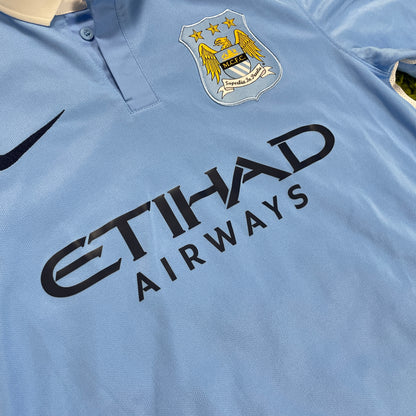 Nike Manchester City Trikot blau Größe M 2015 2016