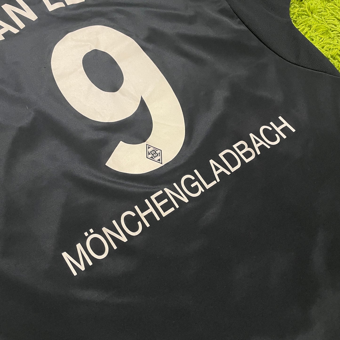 Reebok Borussia Mönchengladbach Van Lent Trikot schwarz Größe XL 2001 2002