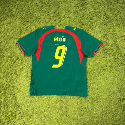 Puma Kamerun Etoo Eto‘o Trikot Grün Größe L 2006