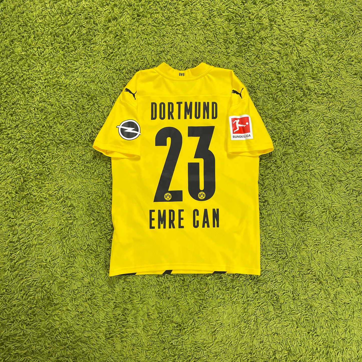 Puma Borussia Dortmund Emre Can Trikot gelb BVB Größe S 2020 2021