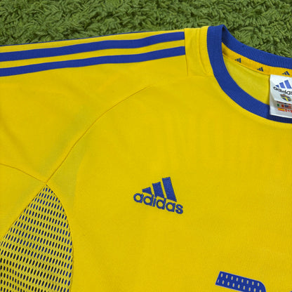 Adidas Schweden Ibrahimovic Trikot Gelb Größe L 2002