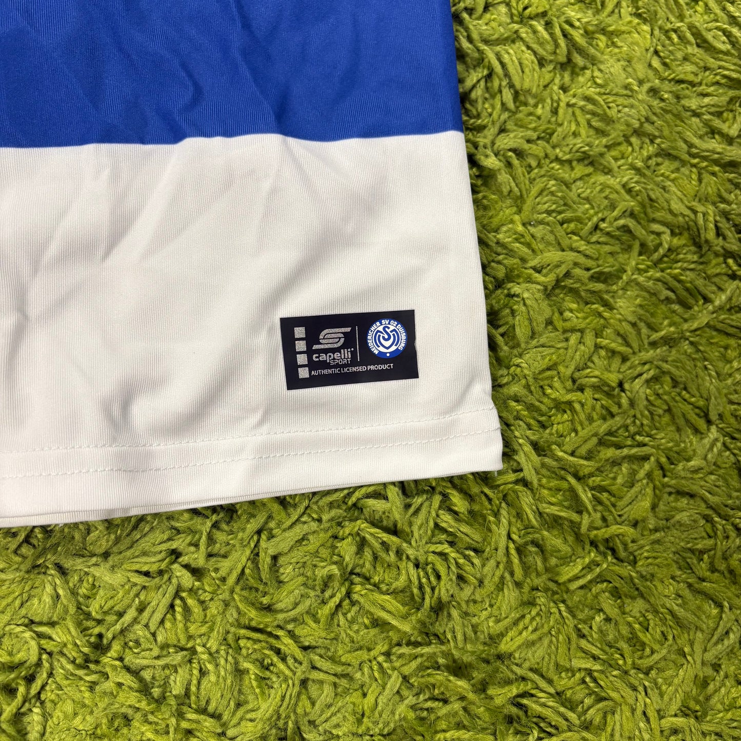 Capelli MSV Duisburg Trikot Weiß Größe M 2018 2019 NEU