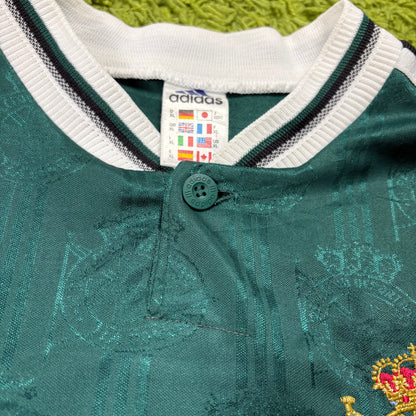 Adidas Deportivo La Coruna Scalomi Trikot Grün Größe XL Langarm 1999 2000