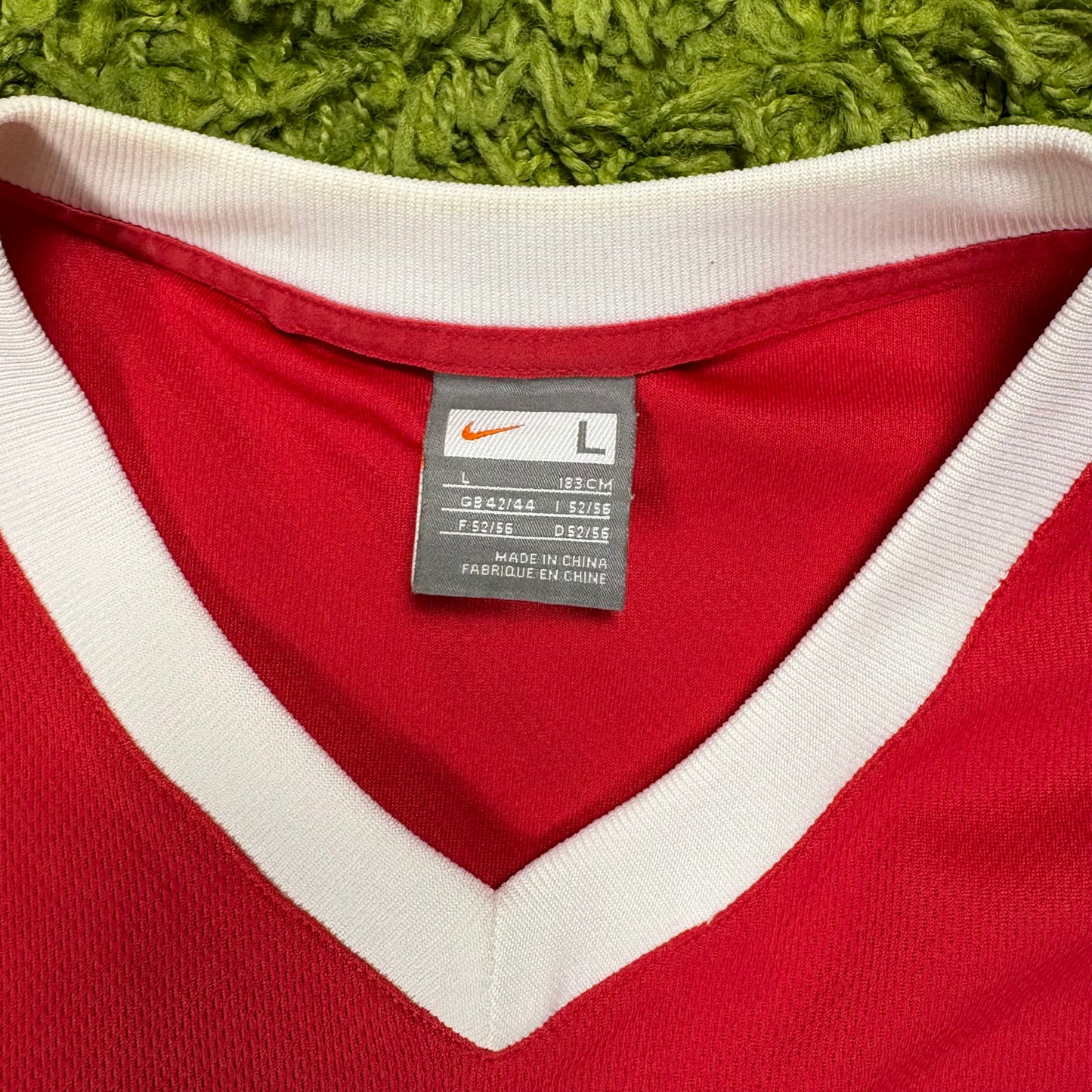 Nike Türkei Trikot rot Größe L 2008