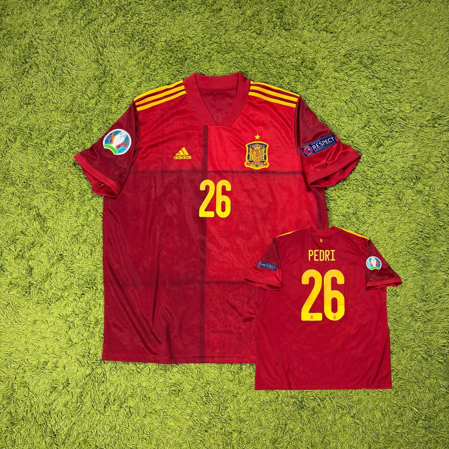 Adidas Spanien Trikot rot Größe XXL 2020