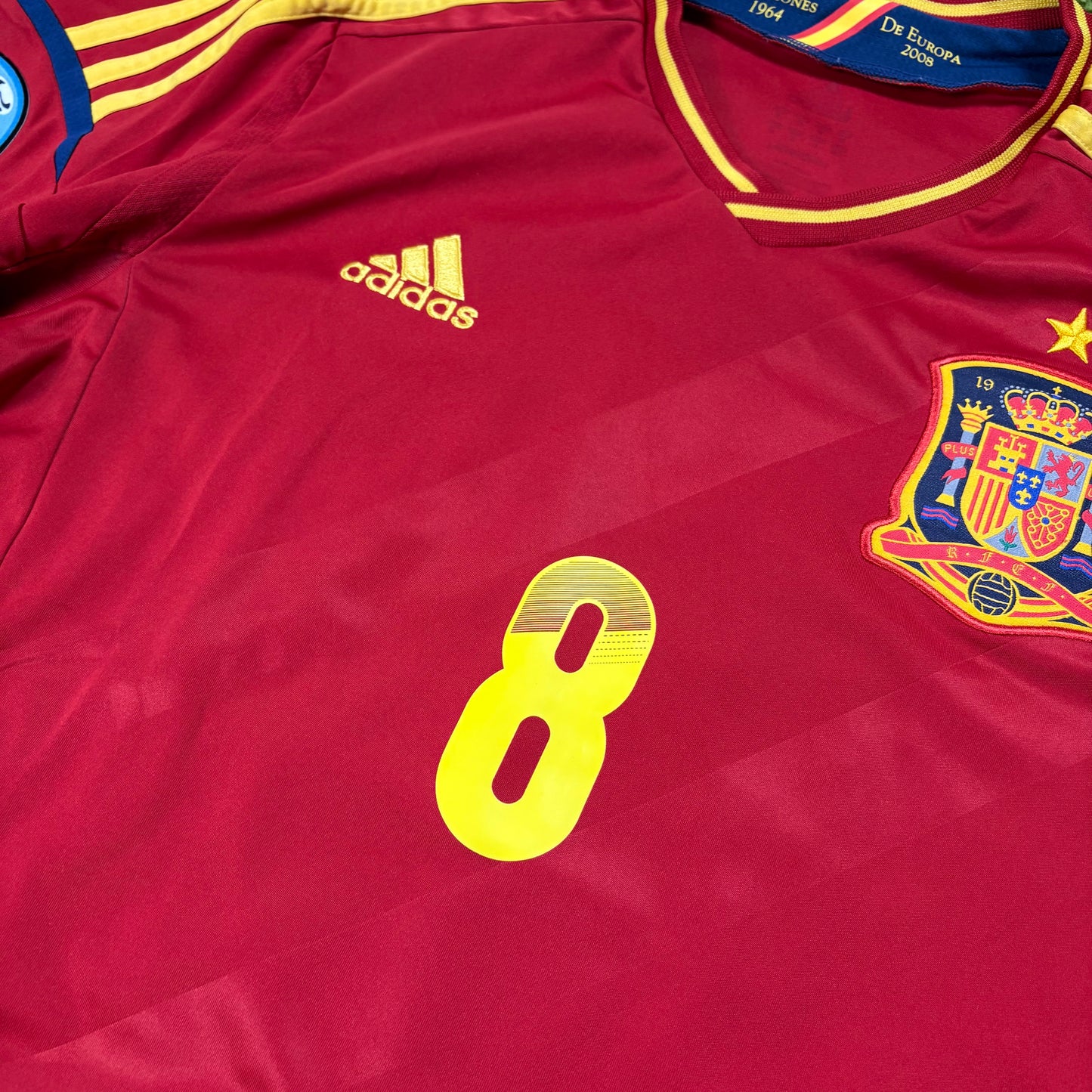 Adidas Spanien Xavi Trikot rot Größe M 2012