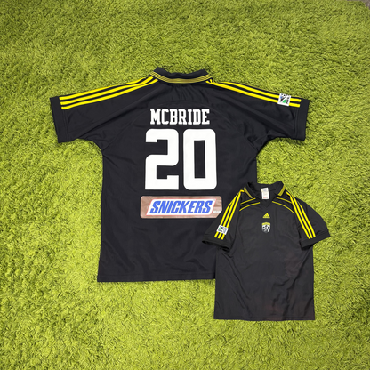 Adidas Columbus Crew McBride Trikot Snicker schwarz Größe L 1999 2000
