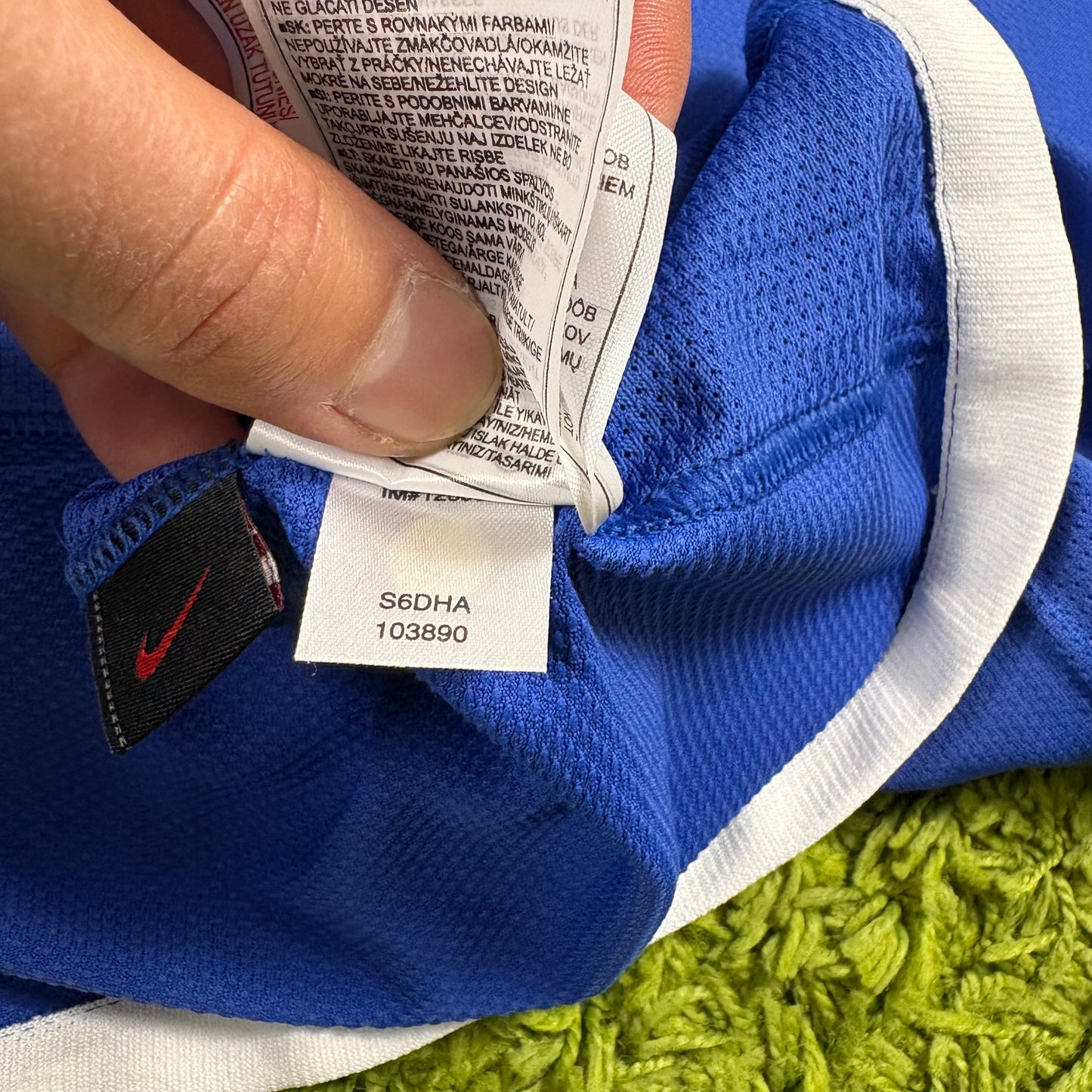 Nike Brasilien Ronaldo R9 Trikot blau Größe L 2006 2008 NEU MIT ETIKETT